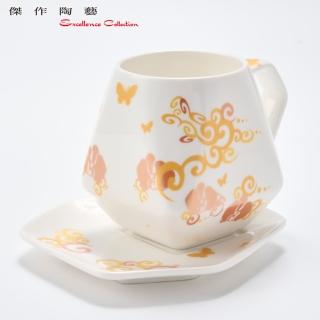 【傑作陶藝Excellence Collection】金龍天燈咖啡杯(L32)