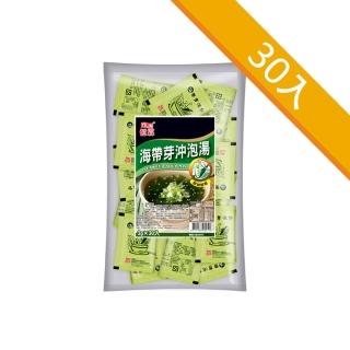 【憶霖】海帶芽沖泡湯3gx30入(一次一包保存方便)