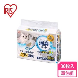 【IRIS】貓廁專用檸檬酸除臭尿布 30入
