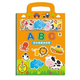 ABC認知磁鐵遊戲書（內附38個加厚磁鐵配件＋5個遊戲場景）