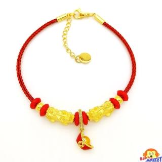 【D.M.】財運亨通黃金手鍊