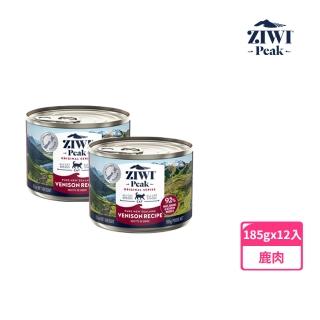 【ZiwiPeak 巔峰】93%鮮肉貓主食罐-鹿肉 185g-12件組(貓罐 罐頭 鹿肉)