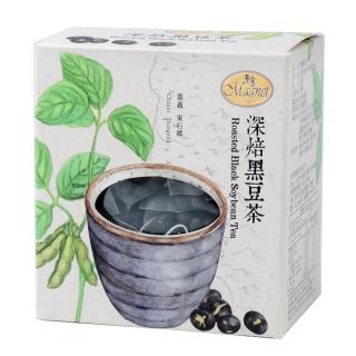 【曼寧】台灣深焙黑豆茶8gx15入輕巧盒(台灣黑豆、營養高、消水腫、黑豆茶)