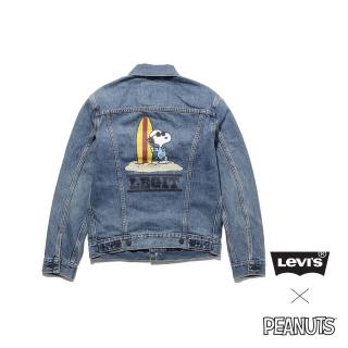 【LEVIS】男款 牛仔外套 / Snoopy限量系列 / Type3 經典修身版型