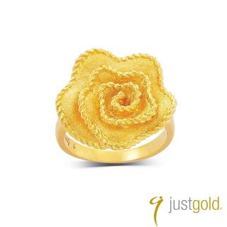 【Just Gold 鎮金店】海誓純金系列 黃金戒指