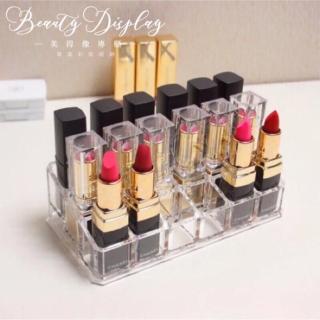 【美得像專櫃】BD 口紅收納系列&mdash;18格口紅(唇膏收納 化妝品 香收納架 口紅架 口紅盒收納盒 彩妝化妝盒桌上)