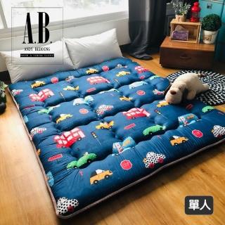 【AndyBedding】MIT 8cm純棉止滑日式床墊-單人3尺
