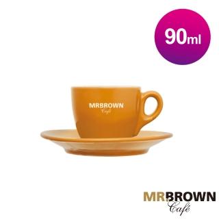 【MR.BROWN 伯朗】繽紛迷你馬克杯 元氣黃
