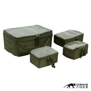 【Tasmanian Tiger】Pouch Set 模組化彈性網袋包組 橄欖綠(TT7571-331)