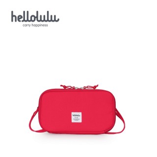 【hellolulu】SHANNON 收納 側背包(番茄紅)