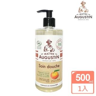 【法國Augustin奧古斯汀】清新蜜桃沐浴乳500ML