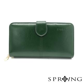 【SPRING】奢華秘境名媛長夾(森林綠)