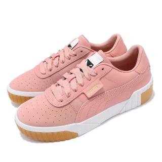 【PUMA】休閒鞋 Cali Exotic 低筒 穿搭 女鞋 餅乾鞋 復古 穿搭 簡約 球鞋 粉 白(36965302)