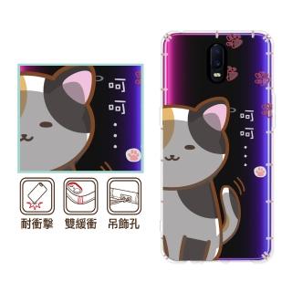 【反骨創意】OPPO R系列 彩繪防摔手機殼-Q貓幫系列-花主兒(Reno/realme3Pro/R17Pro/R15Pro/R11s+/R9s+)