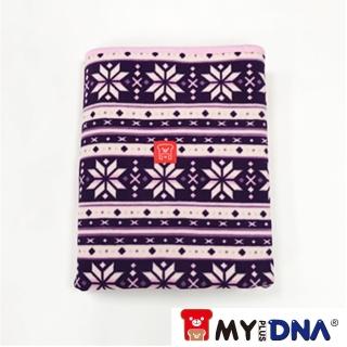 【MY+DNA熊本部】柔軟印花法蘭絨萬用毯