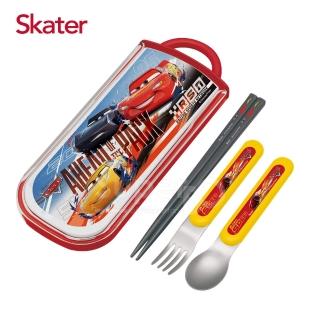 【Skater】三件式餐具組(閃電麥昆AHEAD)