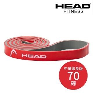 【HEAD】雙色環狀阻力帶-中量級寬2.1cm(天然乳膠/阻力圈/環狀阻力帶/拉力帶)