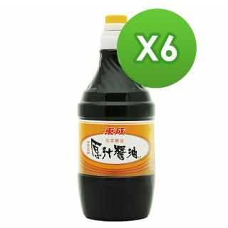 【東成】原汁醬油(1600ml x6罐)