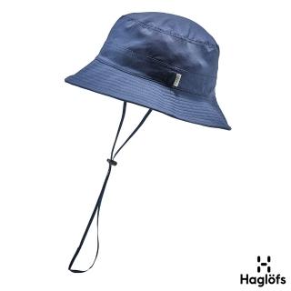 【Haglofs】Solar IV Hat 透氣 耐污 遮陽漁夫帽(塔恩藍色)