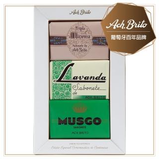 【Ach Brito 艾須‧布里托】Pack of Historical soaps百年特仕限量禮盒 90gx3(★葡萄牙皇室貴族量身打造★)