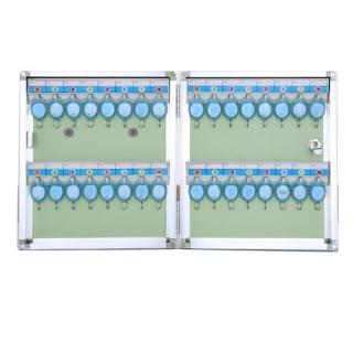 SWH1032 鋁合金鑰匙箱 32位鑰匙管理箱/鑰匙櫃/壁掛鑰匙盒/鑰匙收納整理 警衛室(宿舍/飯店/民宿/旅館)