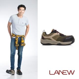 【La new】優纖淨系列 高硬度塑鋼頭 運動鞋(男61256140)