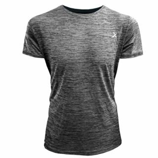 【EGXtech】EDS-ET2男款單導排汗運動短袖(麻灰色-一般袖)