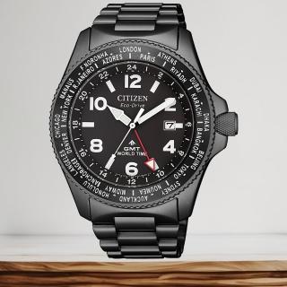 【CITIZEN 星辰】PROMASTER潮流光動能手錶(BJ7107-83E)