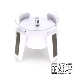 【晶好運】13x8圓形太陽能旋轉展示台(BB-50/現貨)