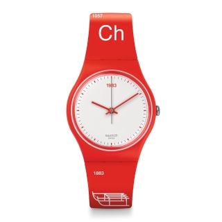 【SWATCH】原創系列手錶 SCHWIIZITUDE 瑞士原創(34mm)