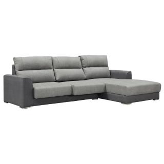 【AT HOME】現代簡約貓抓皮左L型獨立筒沙發