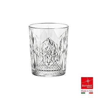 【Bormioli Rocco】義大利Stone 雕花威士忌杯6入組(390ml)