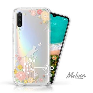 【EVO CASE】Mi小米 A3 奧地利彩鑽空壓防摔手機殼(貓咪戀曲)