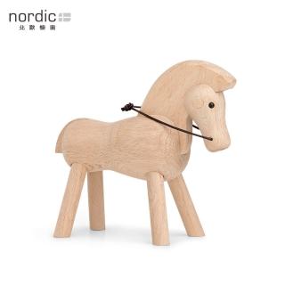 【北歐櫥窗】Kay Bojesen 木頭小馬(淺)