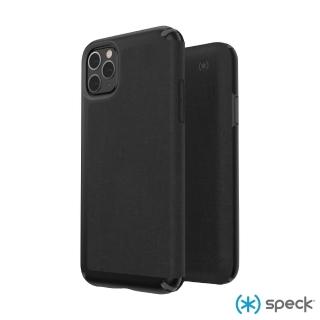 【Speck】Presidio Folio iPhone 11 Pro Max 6.5吋 針織紋側翻防摔皮套 黑灰色(保護殼)