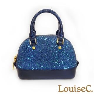 【LouiseC.】璀璨星辰亮片迷你貝殼包-星夜藍(SB0001-09)
