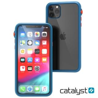 【Catalyst】iPhon11 Pro Max 6.5吋防摔耐衝擊保護殼(亮眼藍橘)