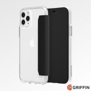 【Griffin】Survivor Clear Wallet iPhone 11 Pro Max 6.5吋 透明背套防摔側翻皮套(透明防摔保護殼)