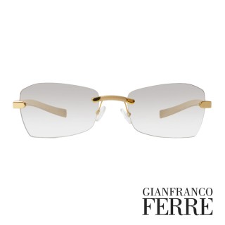 【Gianfranco Ferre】義大利簡約時尚造型太陽眼鏡(金-GF554-06)