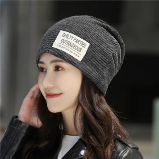 【Acorn 橡果】韓系雙層滑雪帽套頭帽情侶帽月子帽1915(黑色)