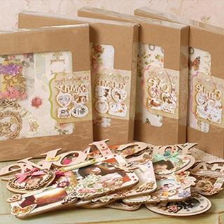 DIY手工華麗文字相框 -共四款