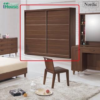 【IHouse】北歐 7x7尺推門衣櫃