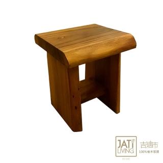 【吉迪市柚木家具】原木造型單人椅