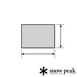 【Snow Peak】雪峰FAL 3人 登山帳原廠專用地布(SSD-603-1)