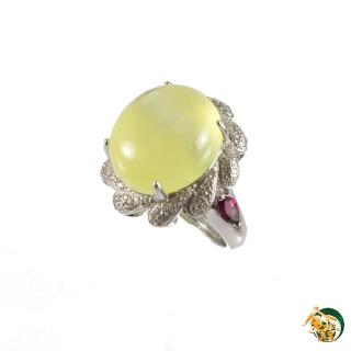 【金玉滿堂】花漾天然蜜蠟美戒(蜜蠟戒指)