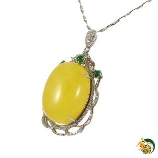 【金玉滿堂】典雅天然蜜蠟項鍊