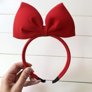 【橘魔法】立體蝴蝶結髮圈(公主 拍照 髮飾 髮圈 髮箍 花童 裝飾 頭飾)