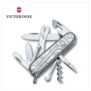 【VICTORINOX 瑞士維氏】Climber14用瑞士刀/透明(1.3703.T7)