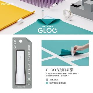 【KOKUYO】GLOO方形口紅膠強黏型(白 10gS)