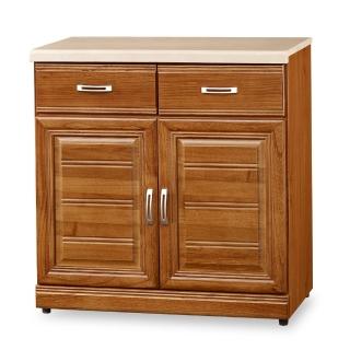 【時尚屋】娜特莉實木2.7尺碗盤櫃NM29-620A(免運費 免組裝 餐櫃)